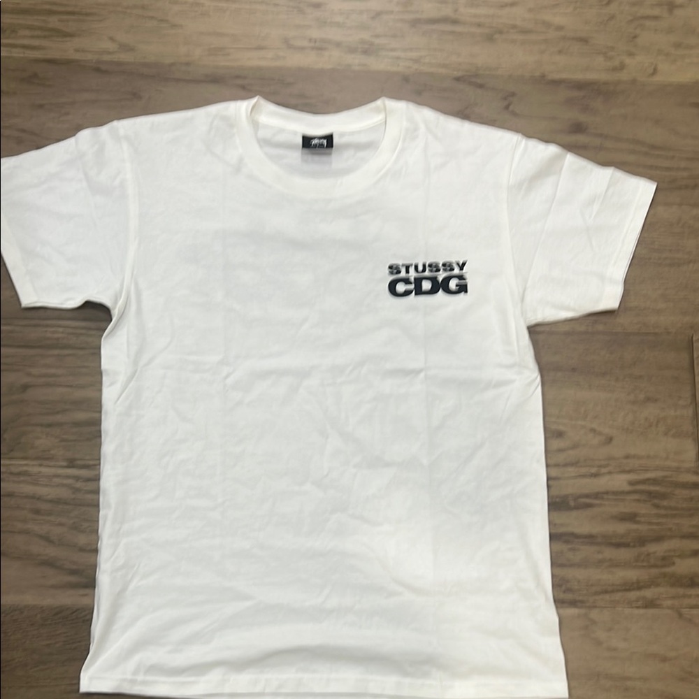 Stussy CDG White Tee